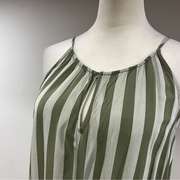 Old Navy Striped Green short Romper - Picture 2 of 12